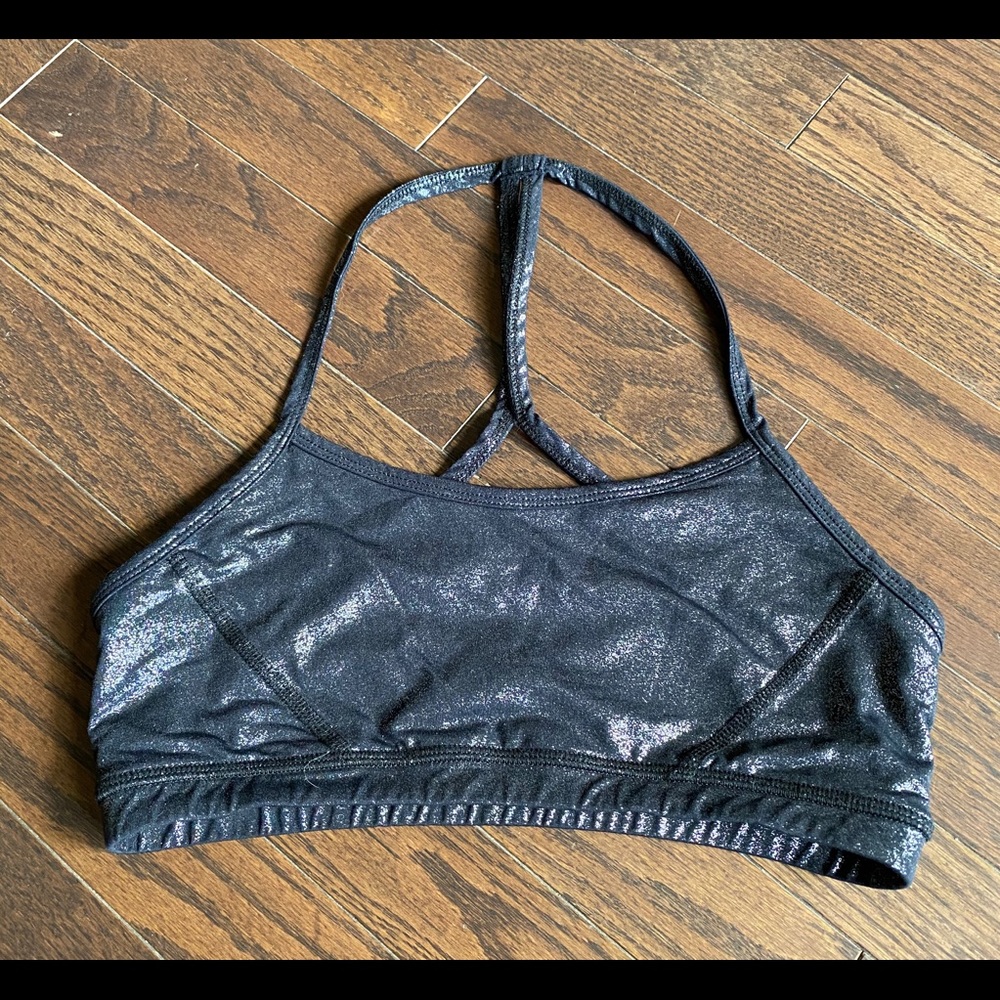 Beyond Yoga Shimmer & Shine Keyhole Bra